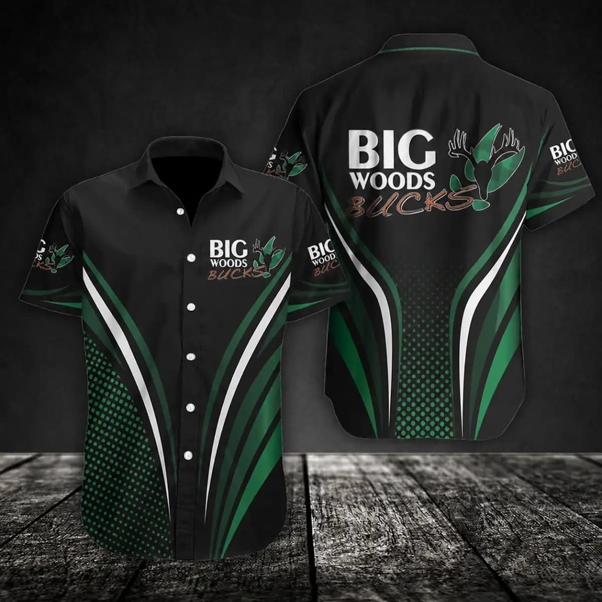 Big Woods Bucks - Premium Hawaiian Shirt