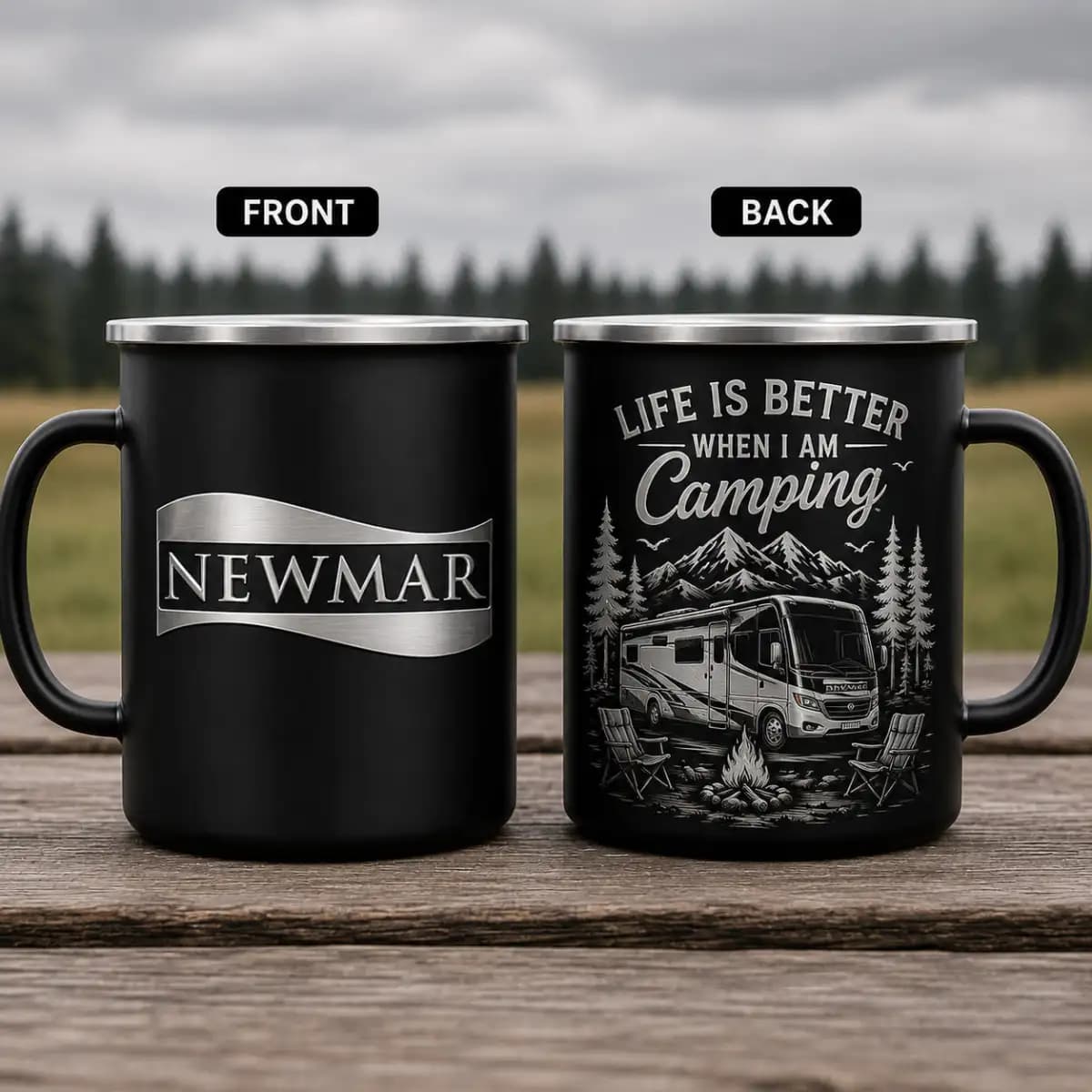 Newmar 1 - Personalized Camping Mug