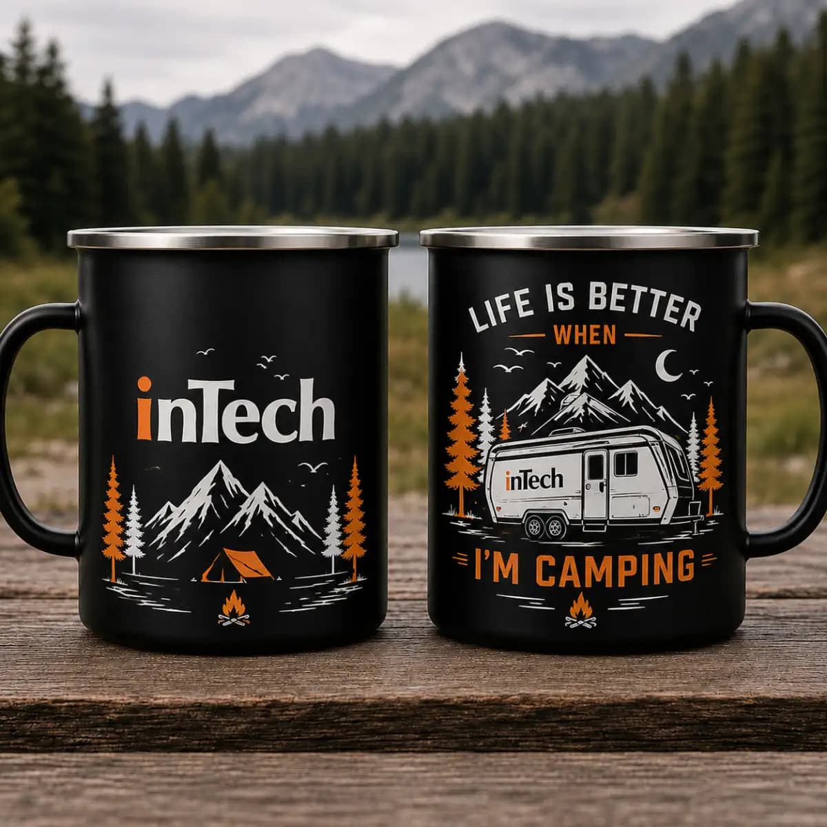 Intech Premium 05 - Personalized Camping Mug
