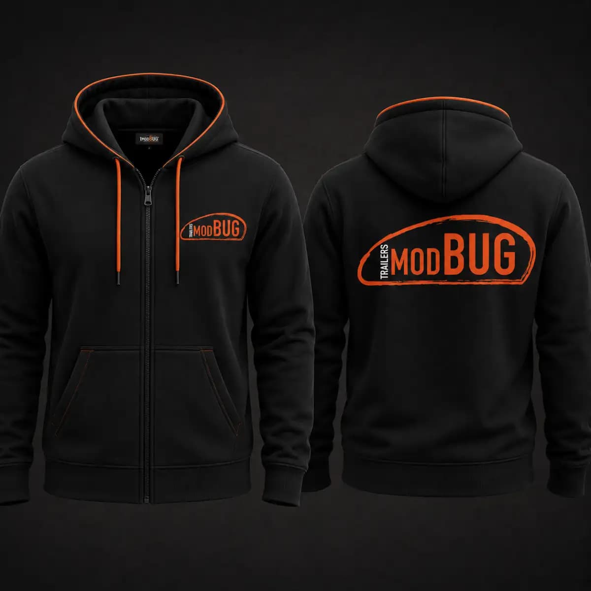 Modern Buggy Rvs - Man's zip-up Hoodie