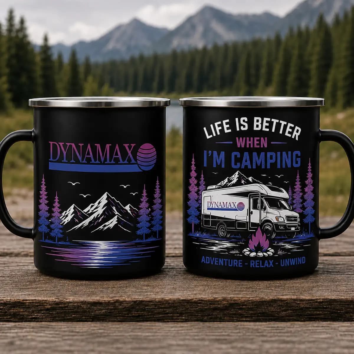 Dynamax RV premium - Personalized Camping Mug