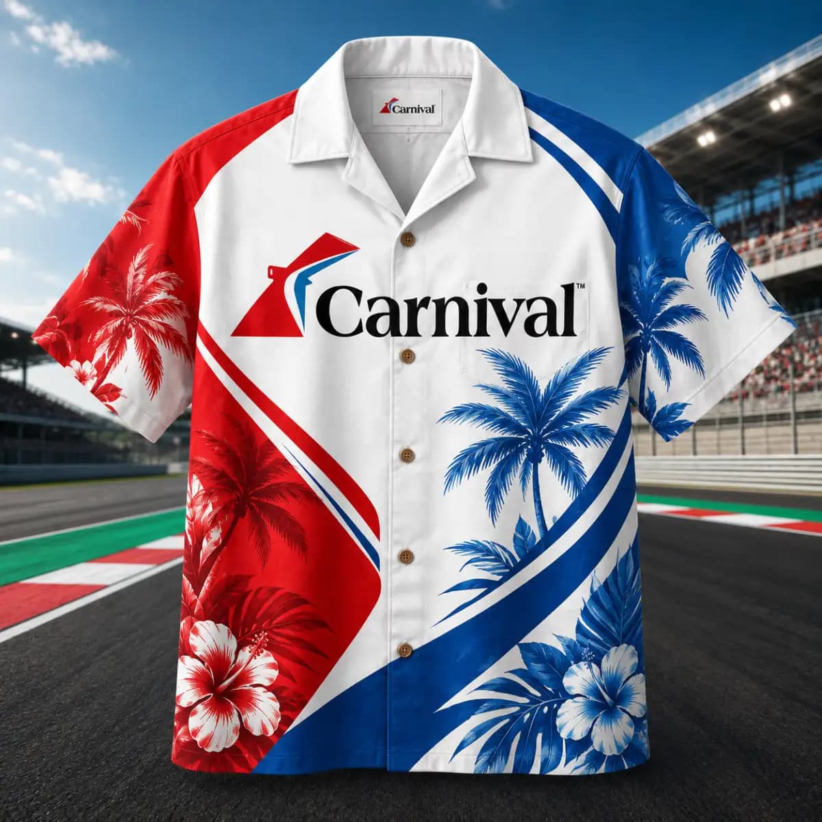 Carnival Cruise Line 3d - Premium Hawaiian Shirt