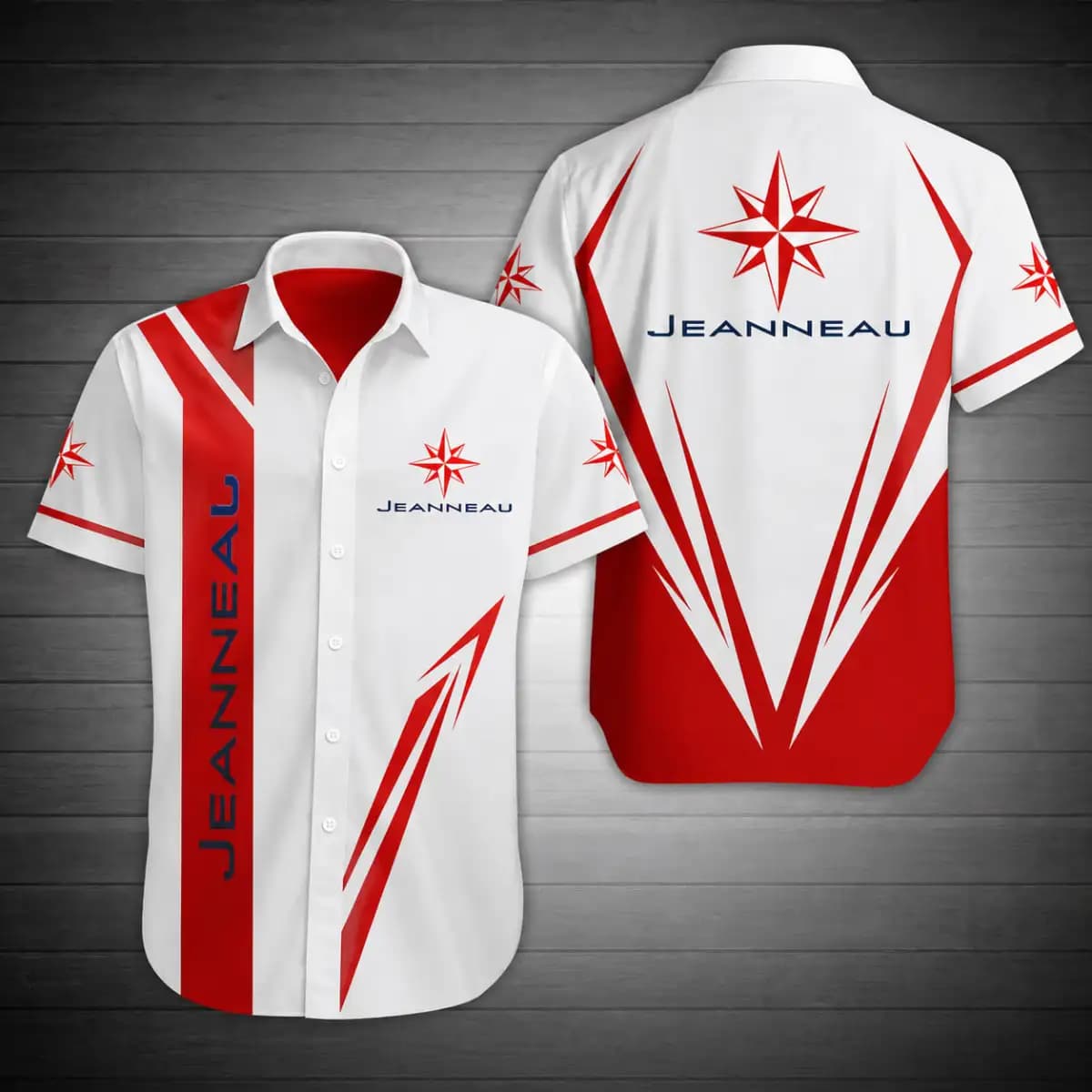 jeanneau boat - Premium Hawaiian Shirt