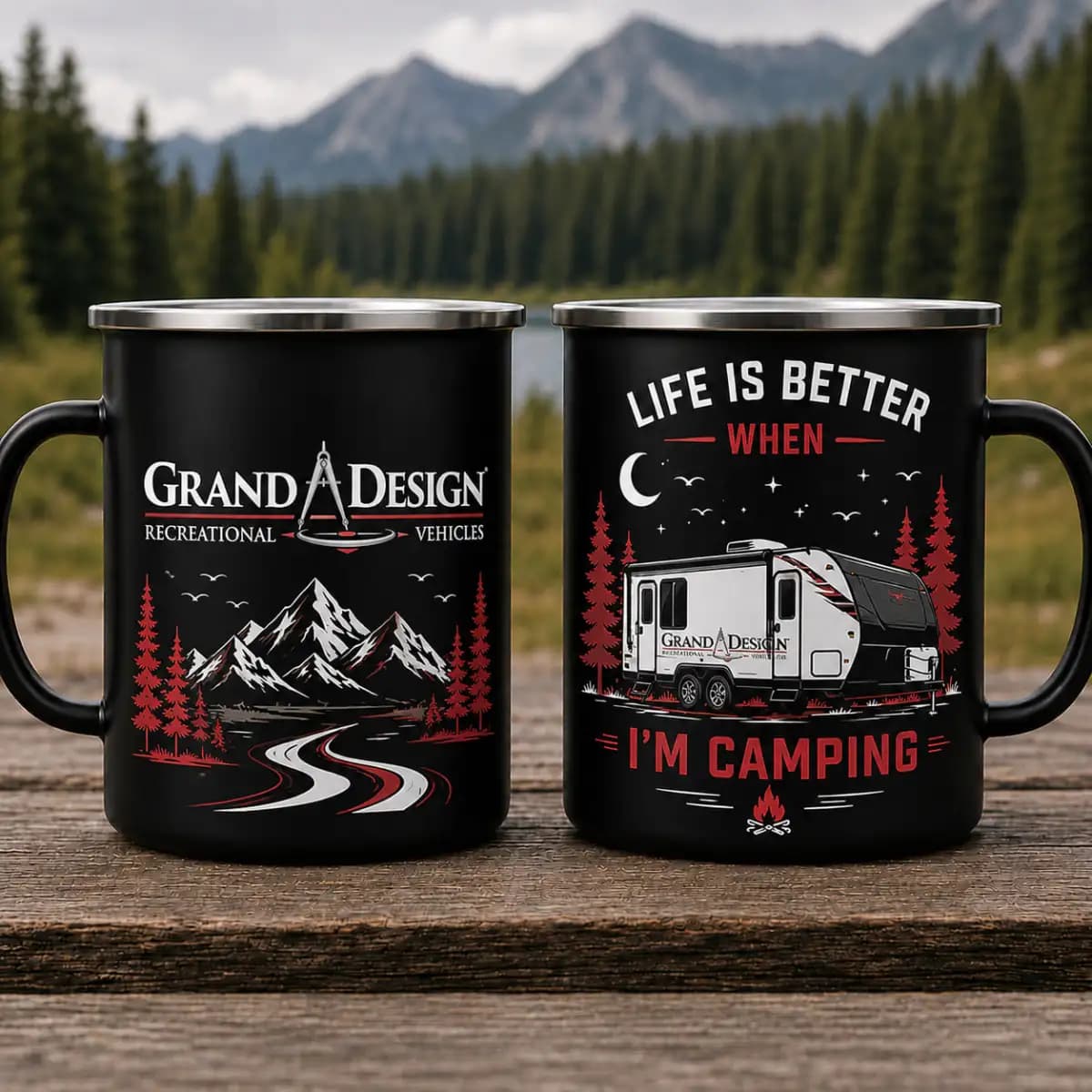 Grand Design Rv premium - Personalized Camping Mug