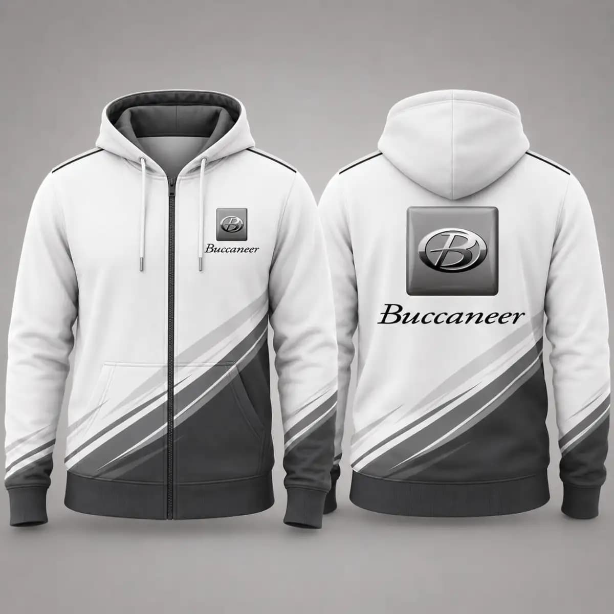 Buccaneer CaravanS - Man's zip-up Hoodie