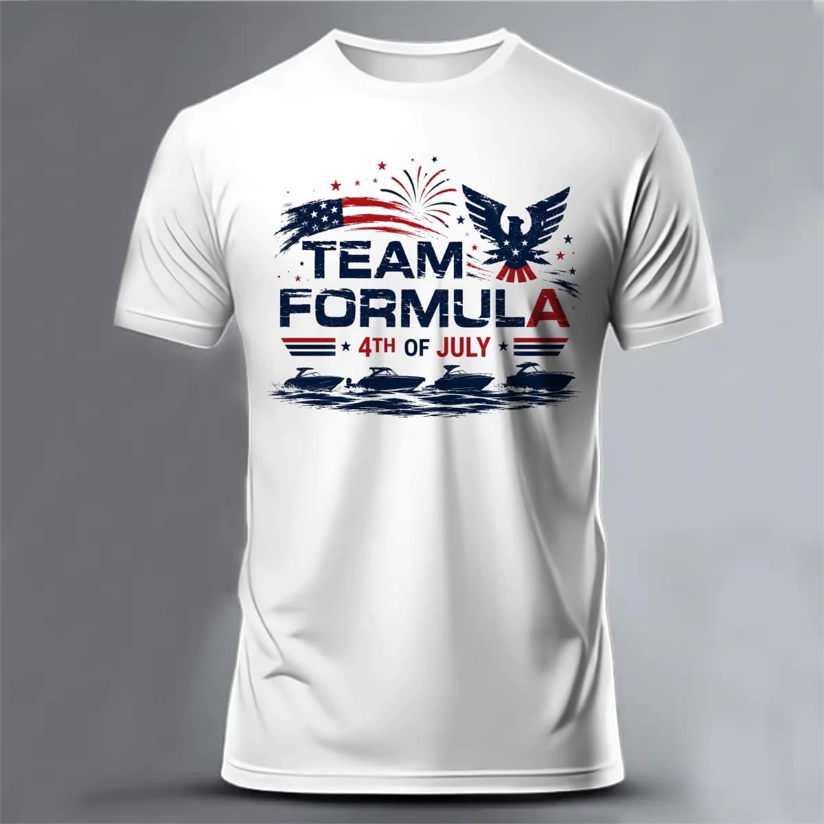 formula 4th of july 1 - Unisex Classic Short Sleeve T-Shirt