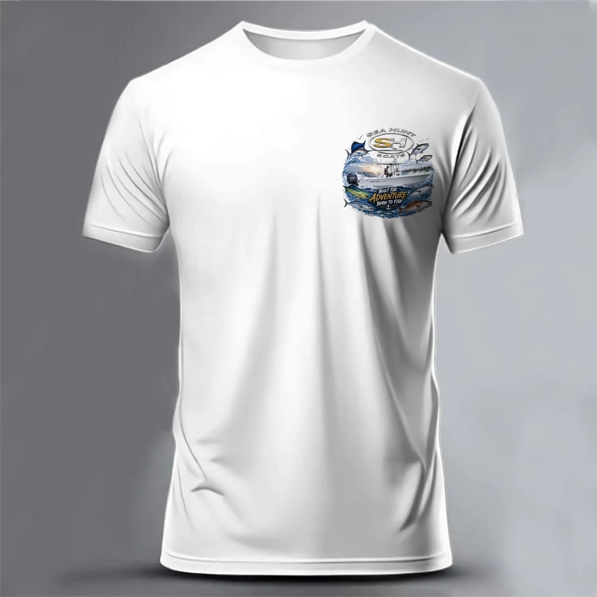 Sea hunt boat 001 - Unisex Classic Short Sleeve T-Shirt