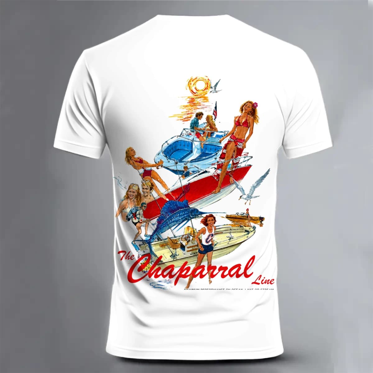 Chaparral boat 340 - Unisex Classic Short Sleeve T-Shirt
