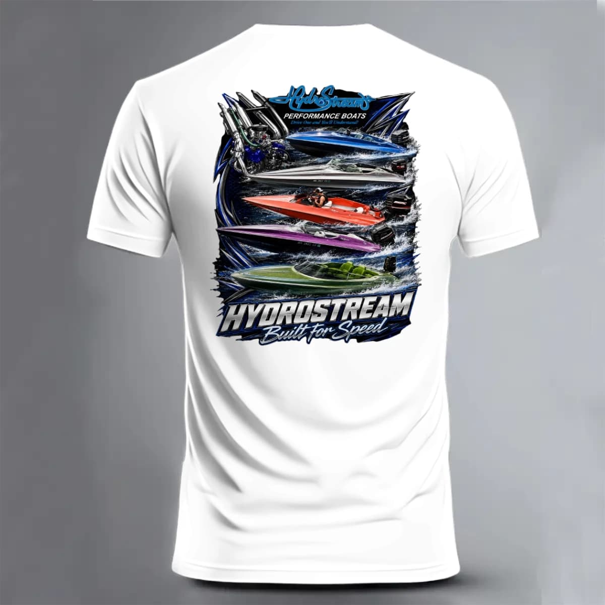 hydrostream 58 - Unisex Classic Short Sleeve T-Shirt